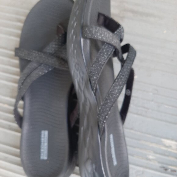 Skechers Women's On-the-go 600 Dainty Flat Sandal Size 10 - Picture 11 of 16